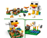 LEGO MINECRAFT 21585 Farma kurczaków - 1473417 - zdjęcie 12